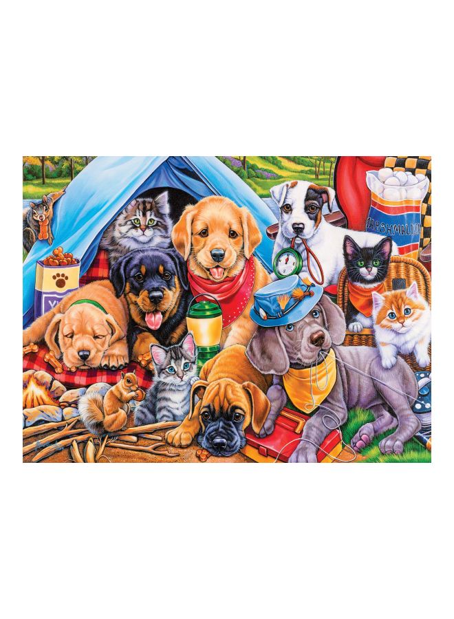 MasterPieces - 300-Piece Playful Paws Gardening Buddies Jigsaw Puzzle 31724 - Image 1