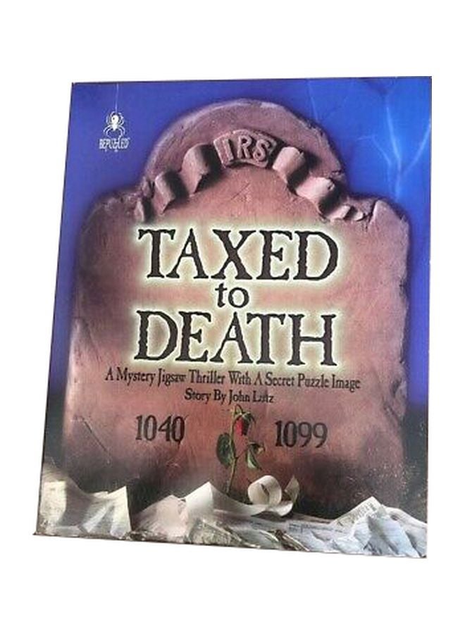 Bepuzzled 1000-Piece Taxed To Death Jigsaw Puzzle 1575610078 - Image 1