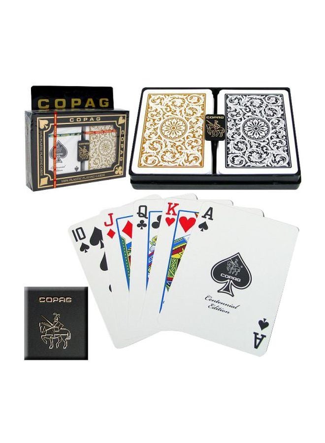 Copag Plastic Regular Index Playing Card Deck 10-P9995R - Image 1