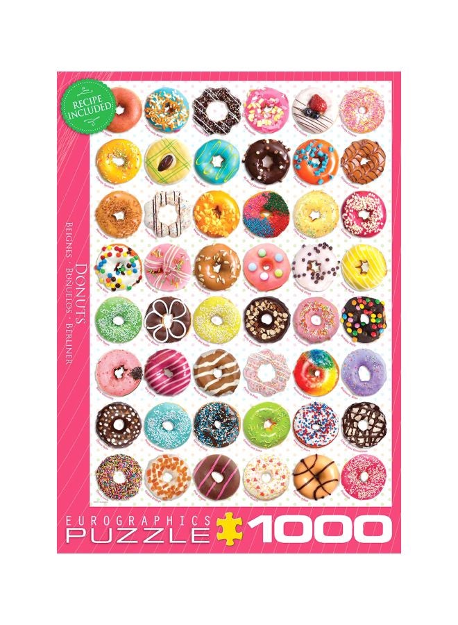 eurographics 1000-Piece Donuts Jigsaw Puzzle 6000-0585 - Image 3