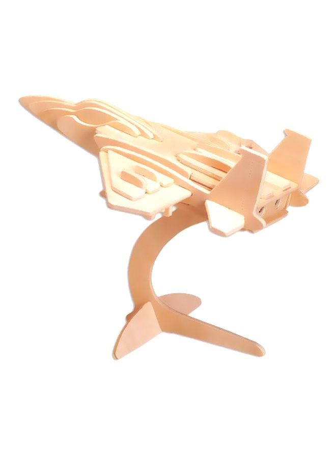 Puzzled 35-Piece F15 Fighterplane Woodcraft Construction Kit 1001 - Image 1