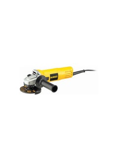 DEWALT 750W Toggle Switch Angle Grinder Yellow/Black/Grey 115mm 