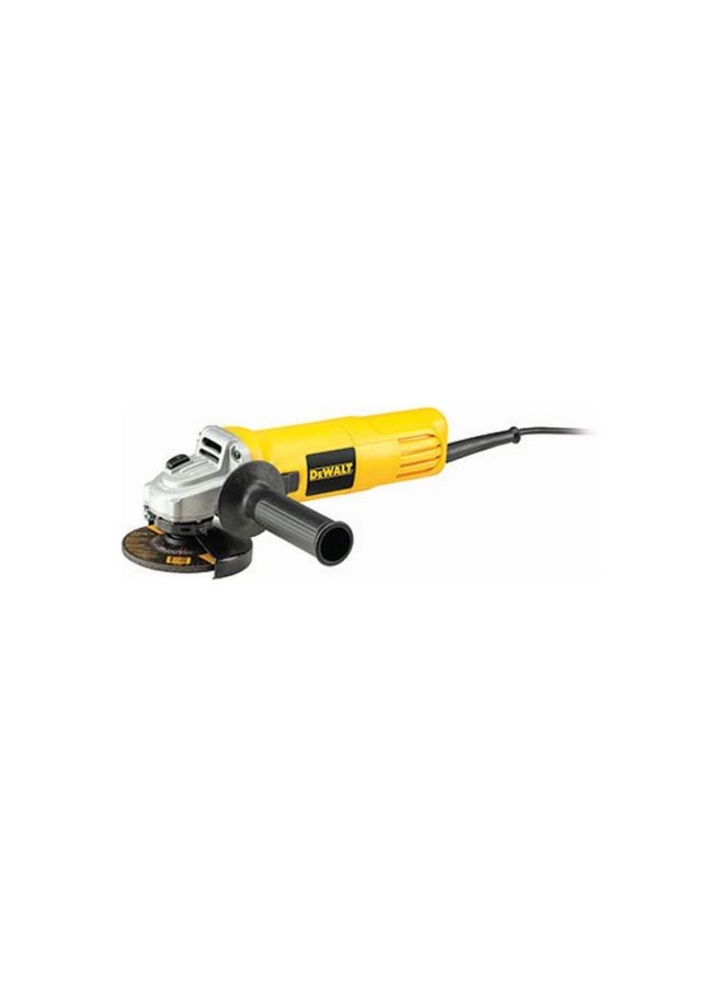 DEWALT 750W Toggle Switch Angle Grinder Yellow/Black/Grey 115mm