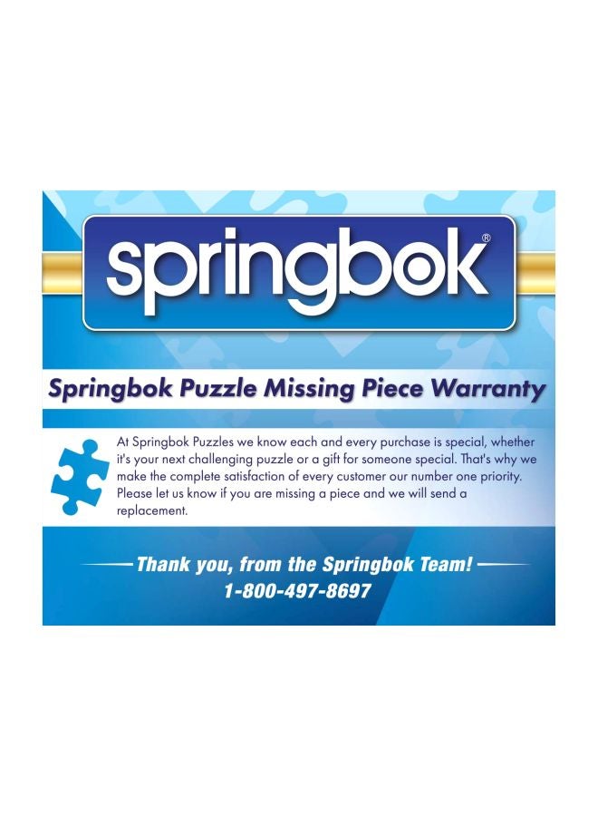 سبرينغبوك أحجية تركيب صورة خيوط حياكة المقطعة من 1000 قطعة طراز 33-10711 - Image 3