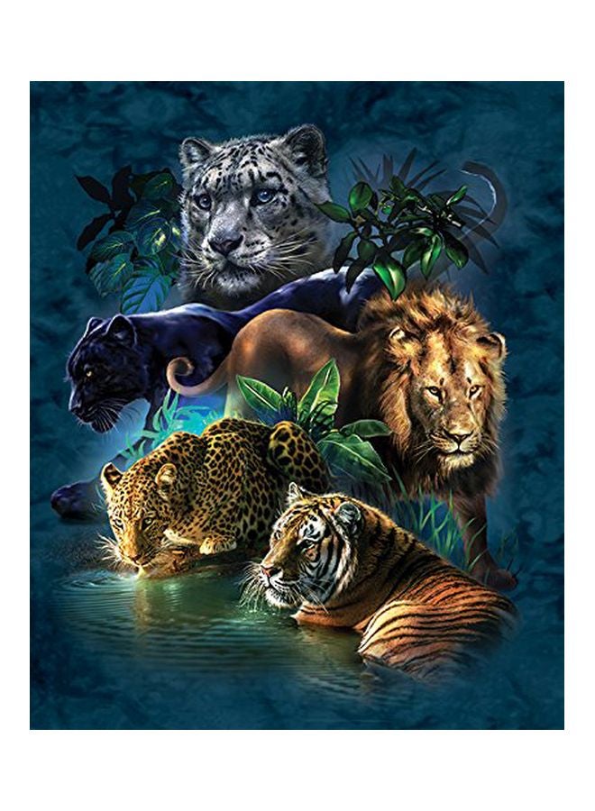 1000-Piece Big Cat Prowess Jigsaw Puzzle 52416 - v1581585319/N34395059A_1