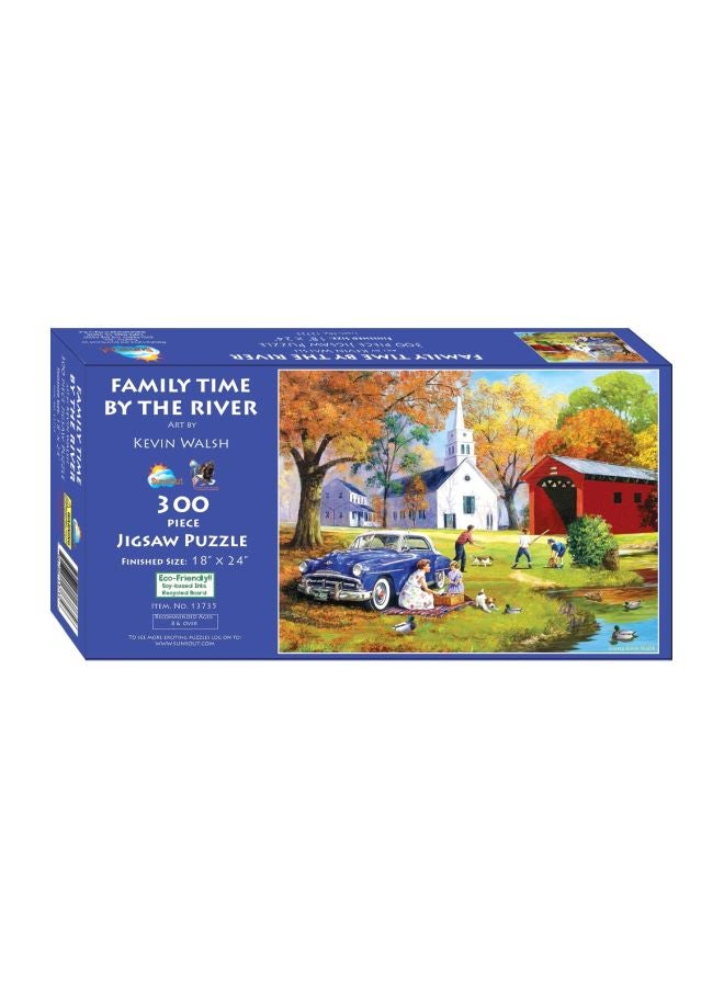 سونز أوت أحجية قطع تركيب الصور بتصميم وقت عائلة كيفن والش مكونة من 300 قطعة طراز 13735 - Image 1