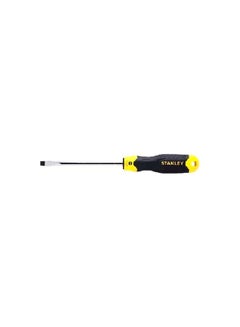 Stanley Screw Driver Grip Silver/Black/Yellow 6.5x200mm 