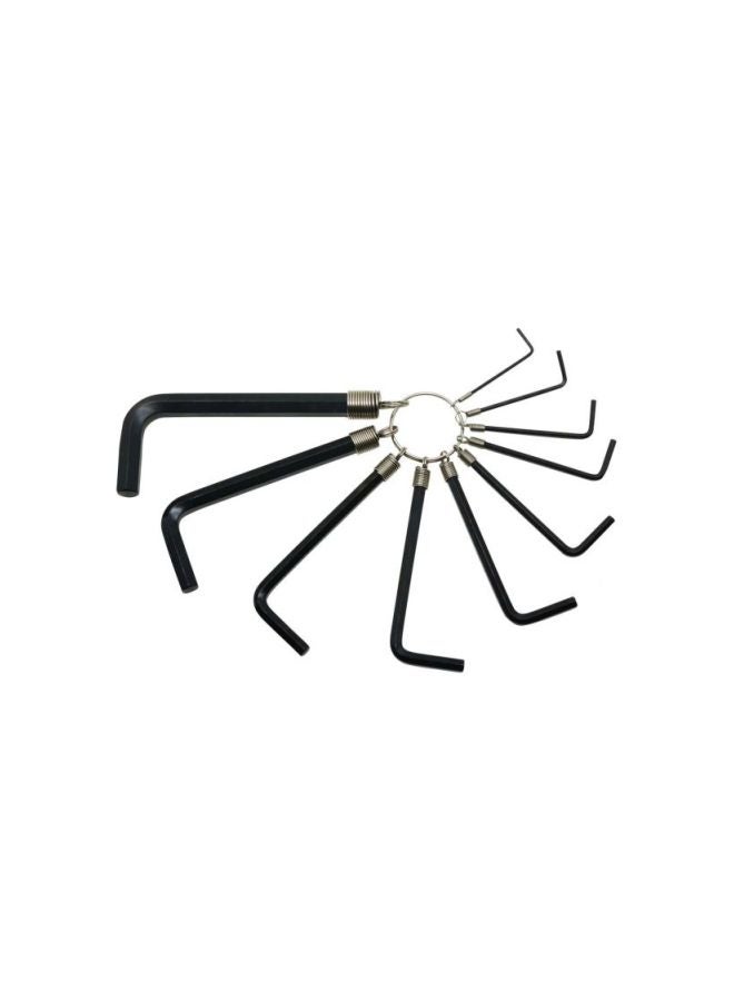 10-Piece Hex Key Set Black 1.5 To 10mm - v1581585659/N34413074A_1