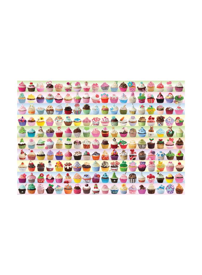 يورو جرافيكس أحجية قطع تركيب الصور بتصميم غلاف كتاب Cupcakes Galore  مكونة من 2000 قطعة طراز 8220-0629  - Image 2