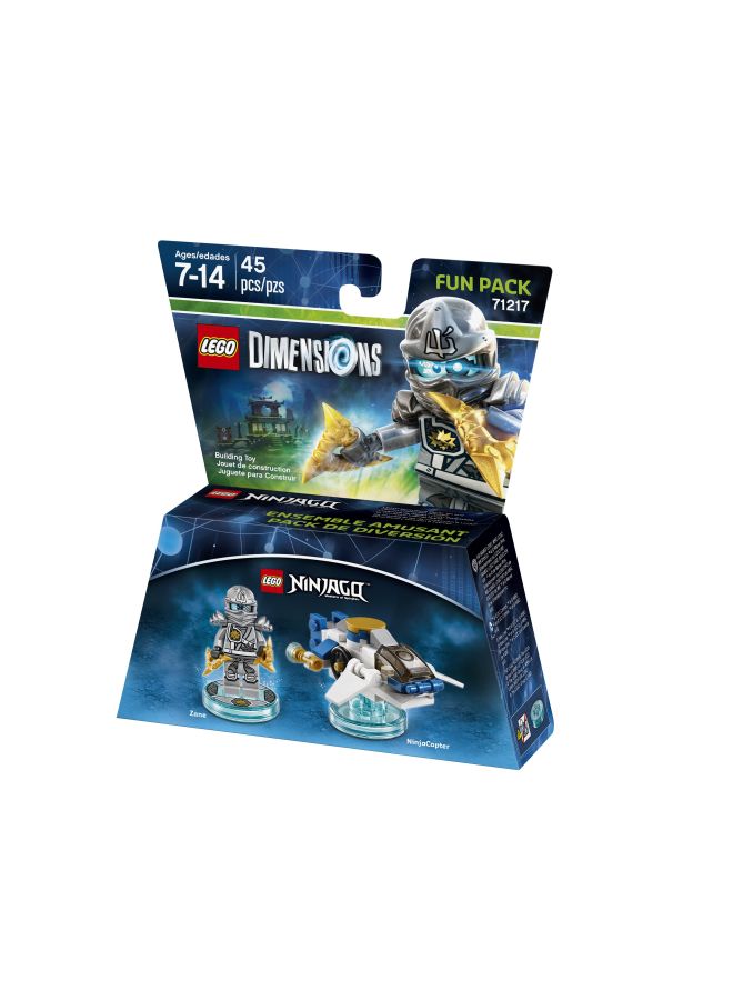 WB Games 71217 45-Piece Ninjago Zane Dimensions Building Set 71217 45 7+ Years  - Image 3