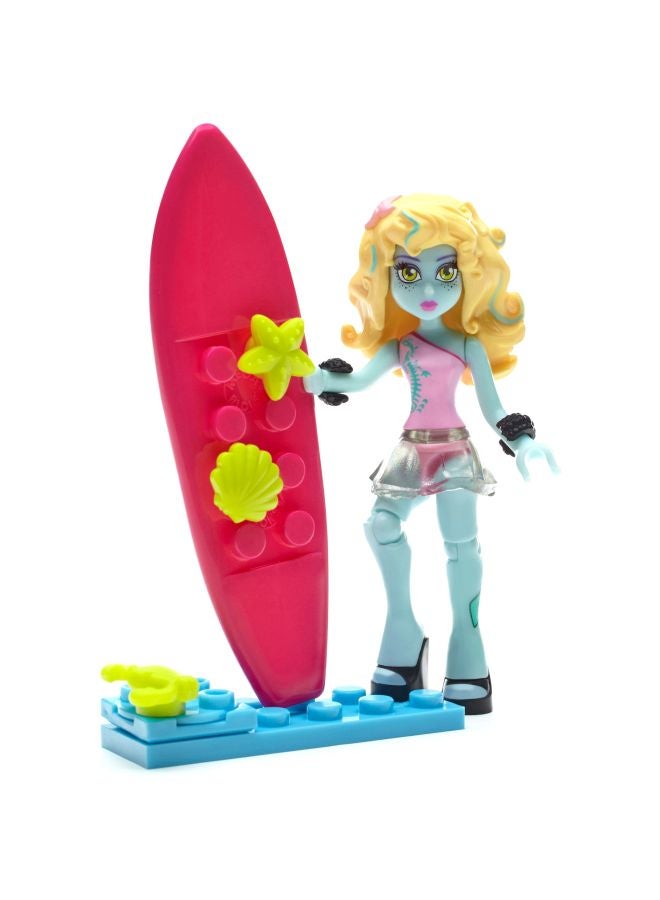 DPK41 18-Piece Monster High Lagoona Fintastic Surfing Set DPK41 18 6+ Years - v1581585974/N34395916A_3