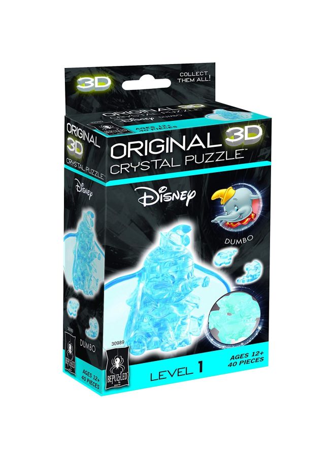 Bepuzzled 40-Piece Dumbo 3D Crystal Puzzle 30989 - Image 2