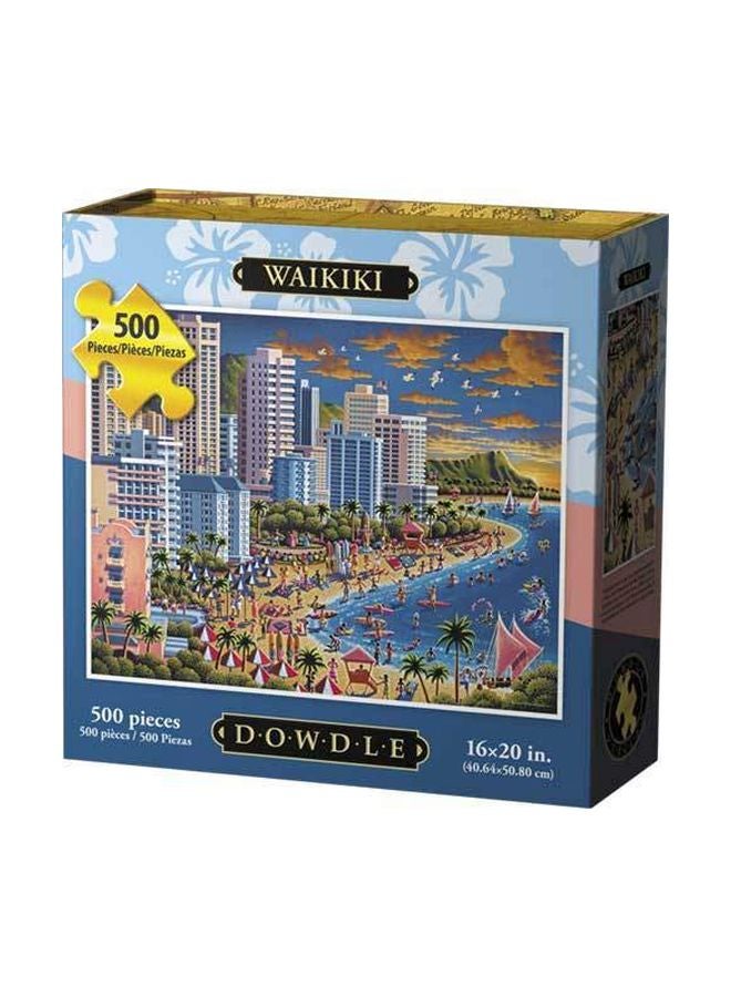 Dowdle 500-Piece Waikiki Jigsaw Puzzle 171 - Image 1