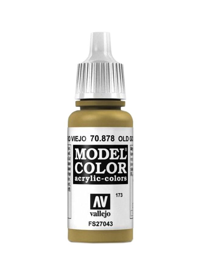 Model Color Acrylic Paint VJ70878 70.878 Old Gold
