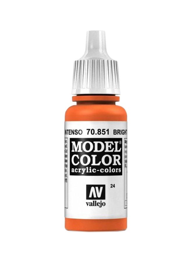 Vallejo Model Color Acrylic Paint VJ70851 70.851 Intenso Bright Orange