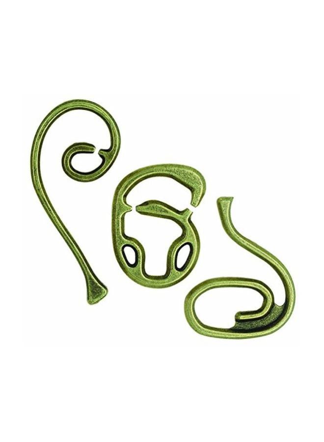 Bepuzzled - Enigma Hanayama Cast Metal Brain Teaser Puzzle Level 6 - Image 1