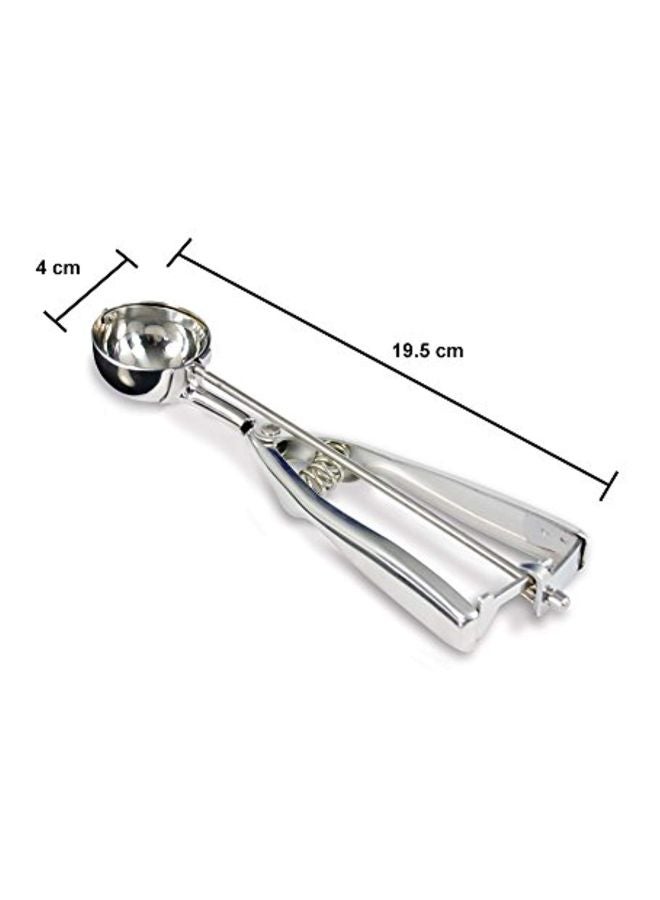 كويزينوكس مغرفة آيس كريم مع زناد فضي 8x8x1بوصة  - Image 3