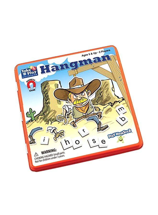 PlayMonster Take 'N' Play Anywhere: Hangman Magnetic Play 673 - Image 1