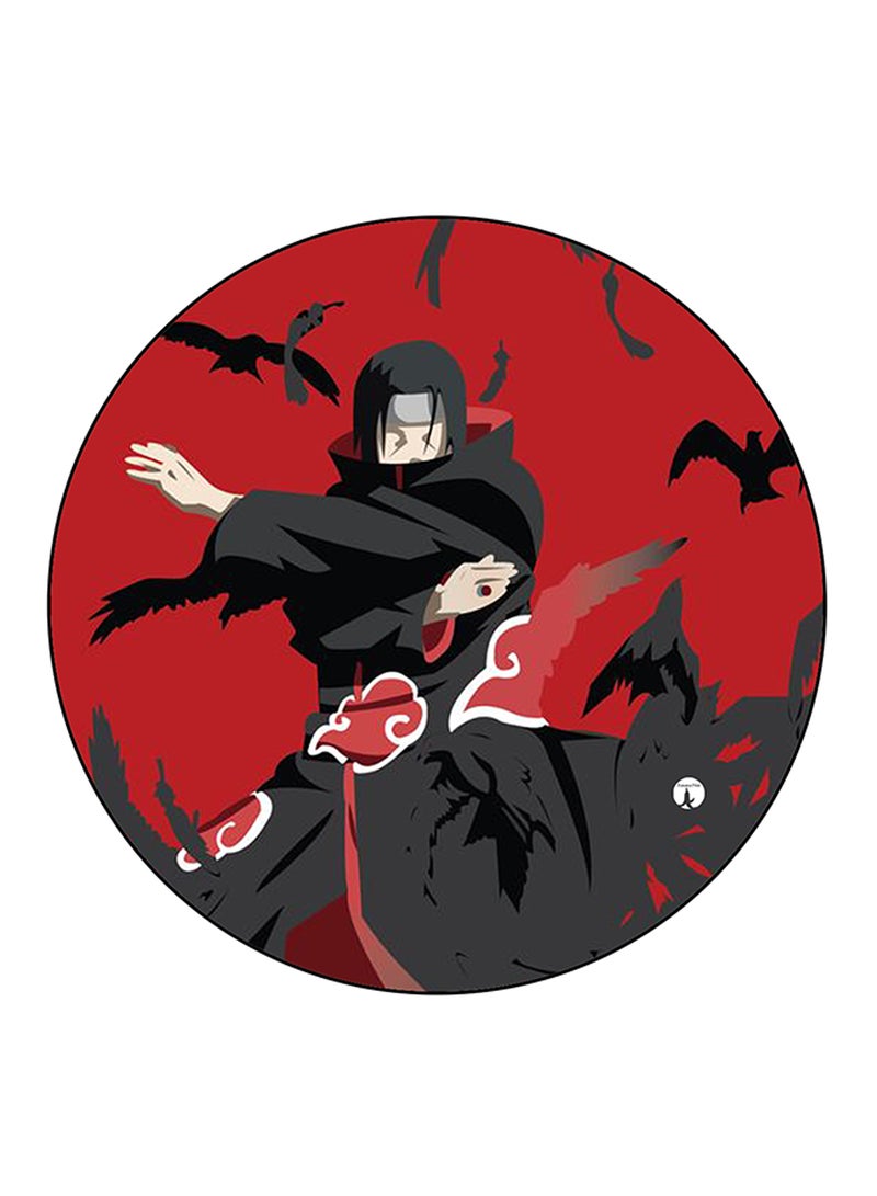 BP The Anime Naruto Printed Round Pin Badge Multicolour - Image 1
