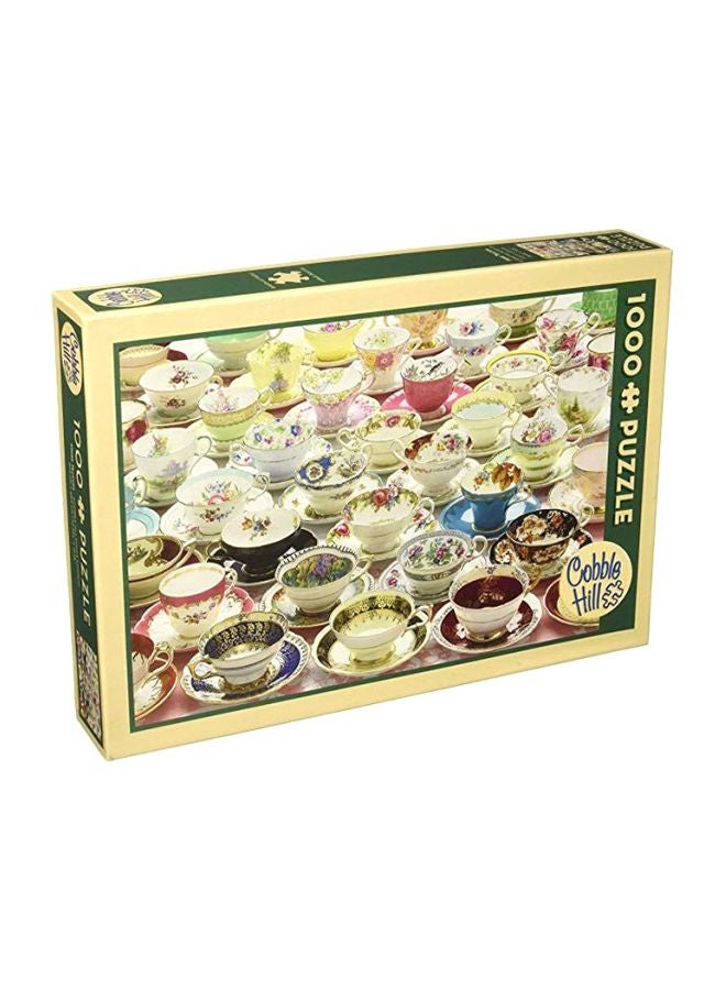 1000-Piece Teacups Jigsaw Puzzle 57101 - Image 1
