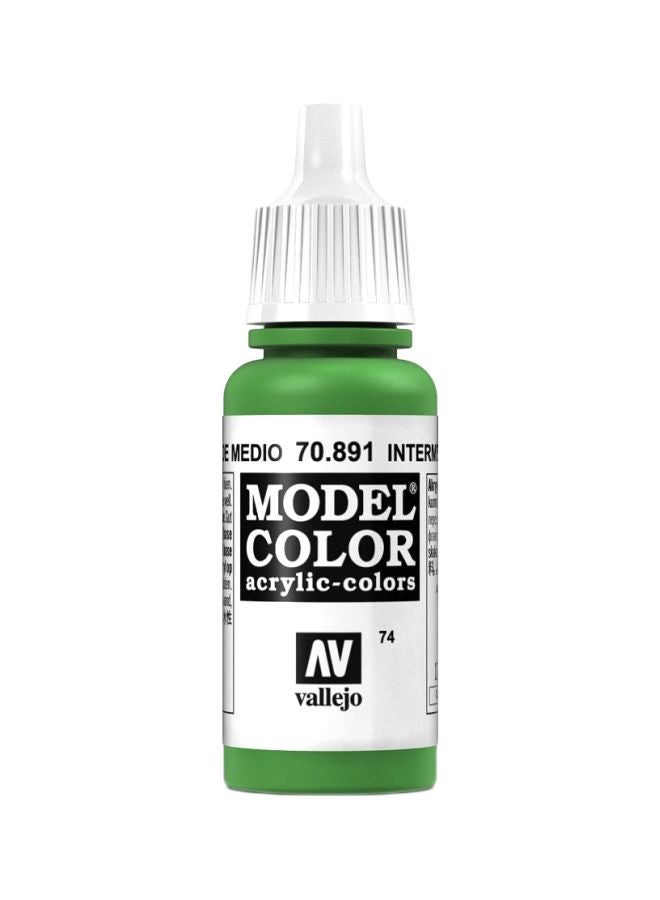 Vallejo Model Color Acrylic Paint VJ70891 70.891 Intermediate Green