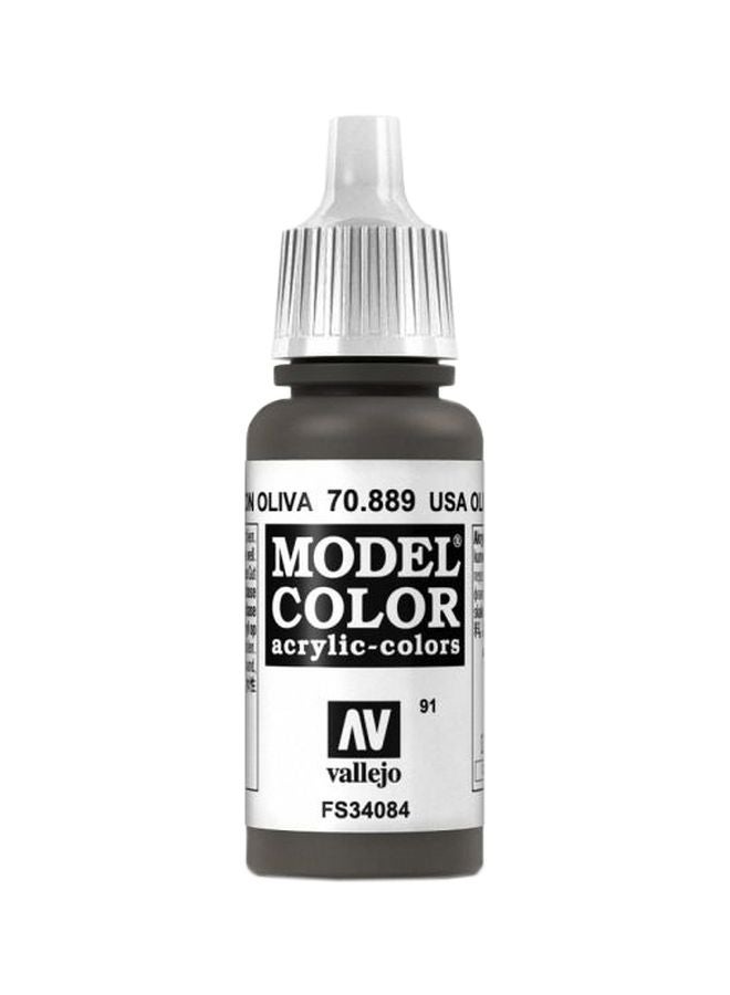 Vallejo Model Color Acrylic Paint VJ70889 70.889 Olive Brown