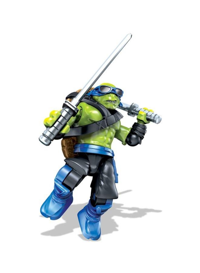 Mega Bloks DPF79 86-Piece Teenange Mutant Ninja Turtles Moto Attack Playset DPF79 6+ Years - Image 3