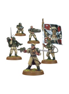 جيمز وورك شوب لعبة Warhammer 40,000 Cadian Command Squad مصغرة مكونة من 79 قطعة طراز 47-09  - Image 2