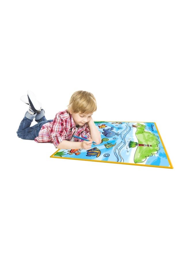 Dimple Washable Coloring Playmat With 12 Markers DC12391  - Image 2