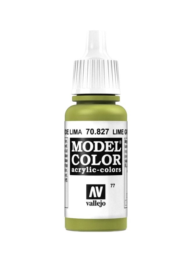 فاليجو طلاء أكريليك موديل كولور طراز VJ70827 أخضر ليموني 70.827