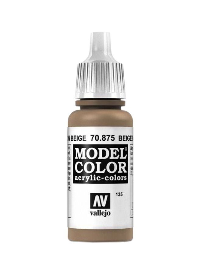 فاليجو طلاء أكريليك موديل كولور طراز VJ70875 بني بيج 70.875