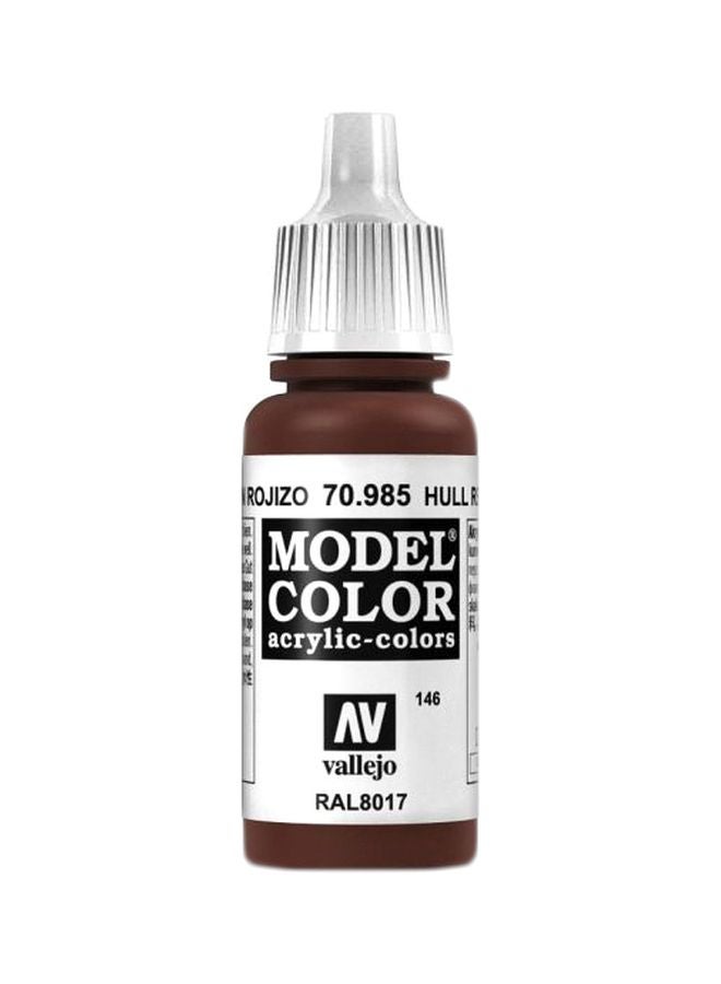 Vallejo Model Color Acrylic Paint VJ70985 70.985 Hull Red