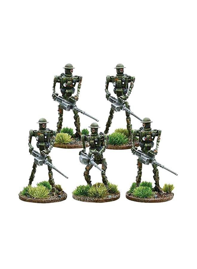 وورلدز جيمز مجموعة مجسمات مشاة بريطانية آلية مكونة من 5 قطع لسيارة كونفليكت 47 - Image 1