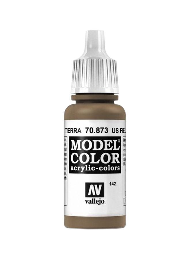 فاليجو طلاء أكريليك موديل كولور طراز VJ70873 بني باهت ميداني أمريكي 70.873