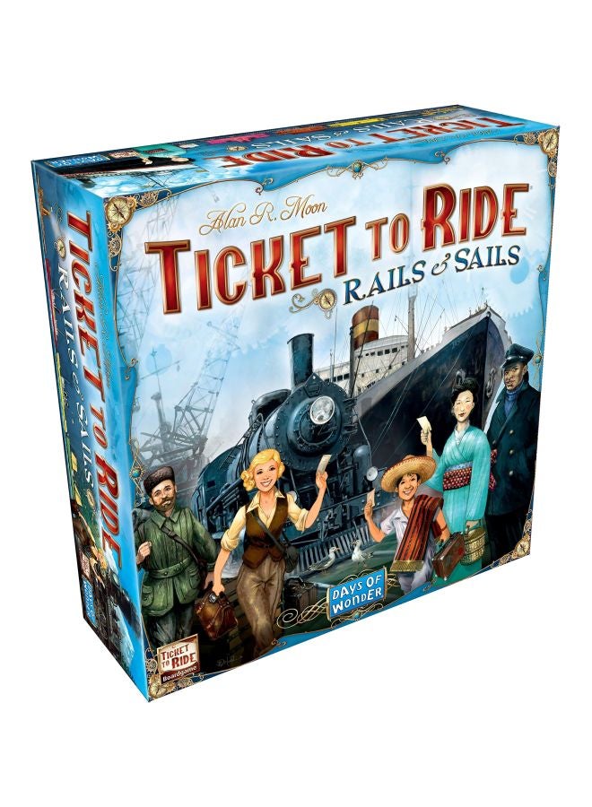 Ticket to Ride Rails And Sails Board Game DO7226