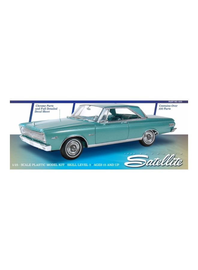 Moebius Plymouth Satellite Die Cast Car MMK1215 - Image 4
