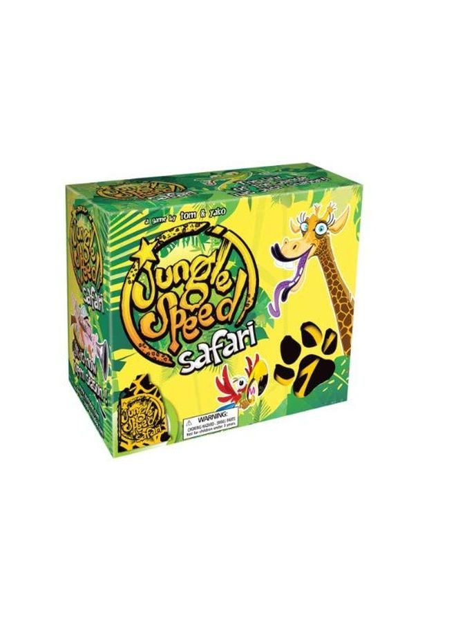 Asmodee - Jungle Speed Safari Board Game ASM-JSAF01N - Image 1