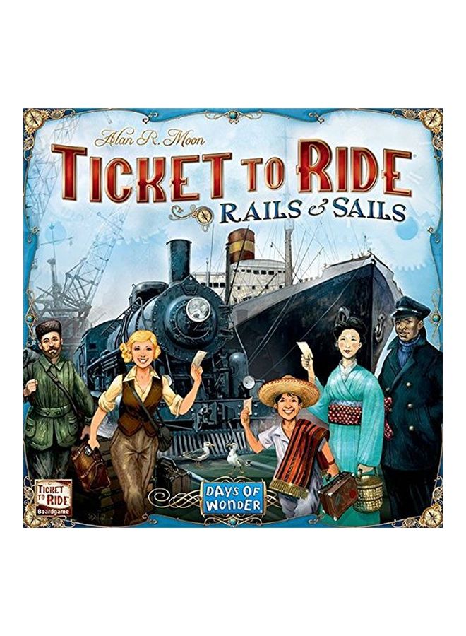Ticket to Ride Rails And Sails Board Game DO7226