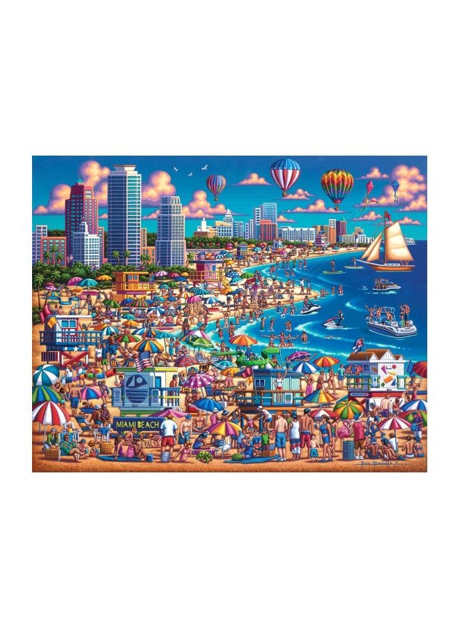 500-Piece Miami Beach Jigsaw Puzzle - v1581592116/N34393447A_2