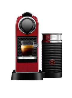 Nespresso Espresso Coffee Machine With Capsules 1.0 L 1710.0 W C123CR Citiz & milk Cherry red  - Image 4