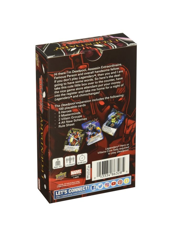 Upper Deck Legendary Deadpool A Marvel Deck Building Game - Image 2