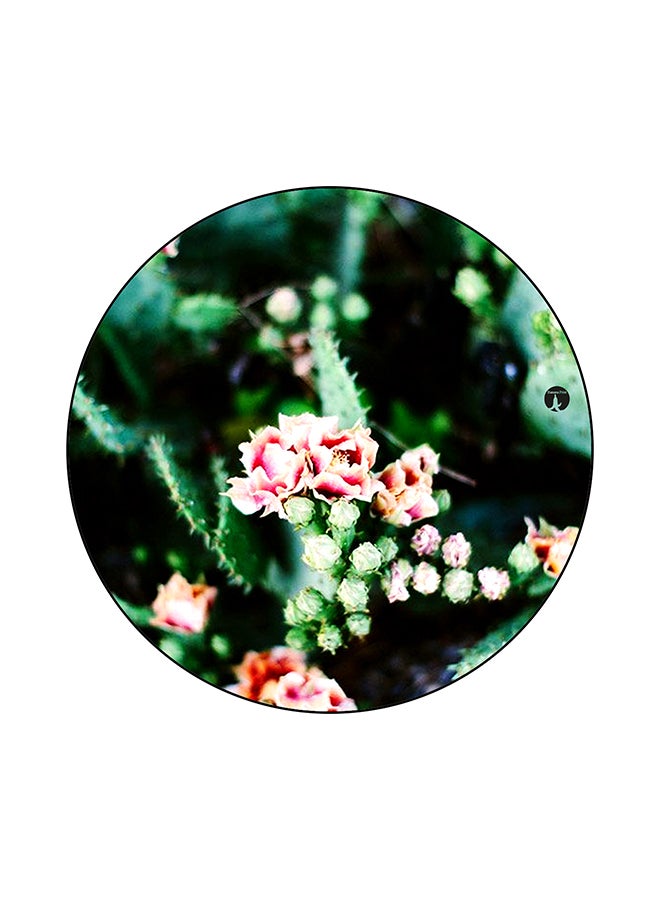 BP Flowers Round Mouse Pad Multicolour