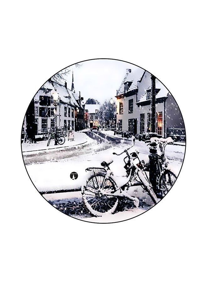 BP A Bike Round Mouse Pad Multicolour