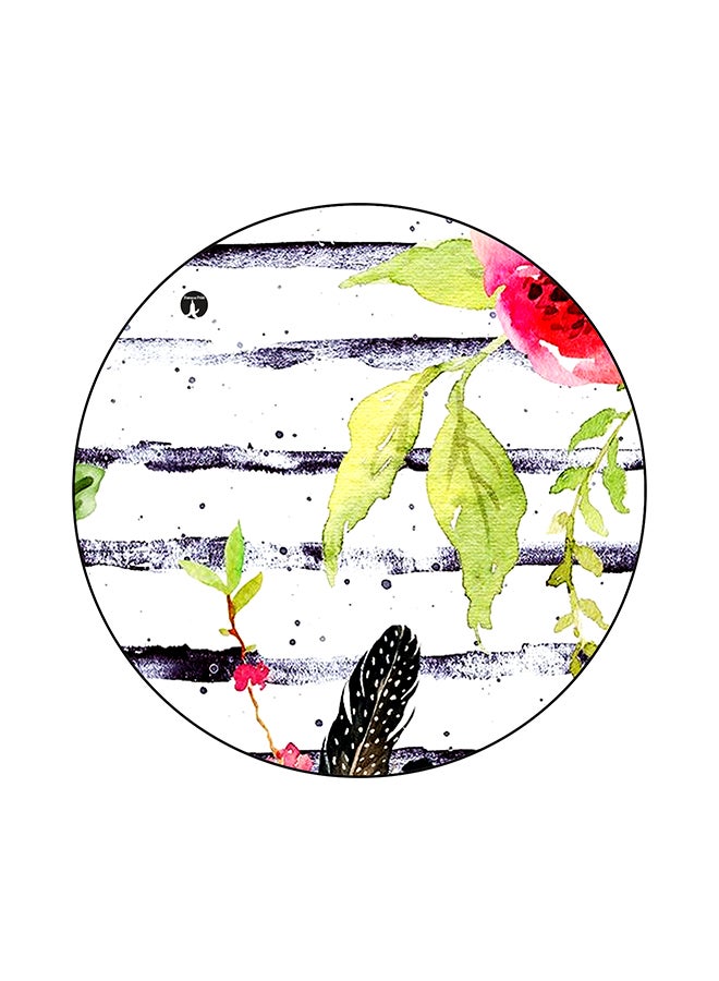 BP Flowers Round Mouse Pad Multicolour