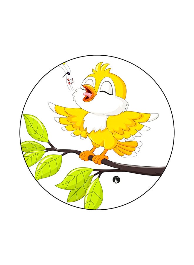 BP A Bird Round Mouse Pad Multicolour