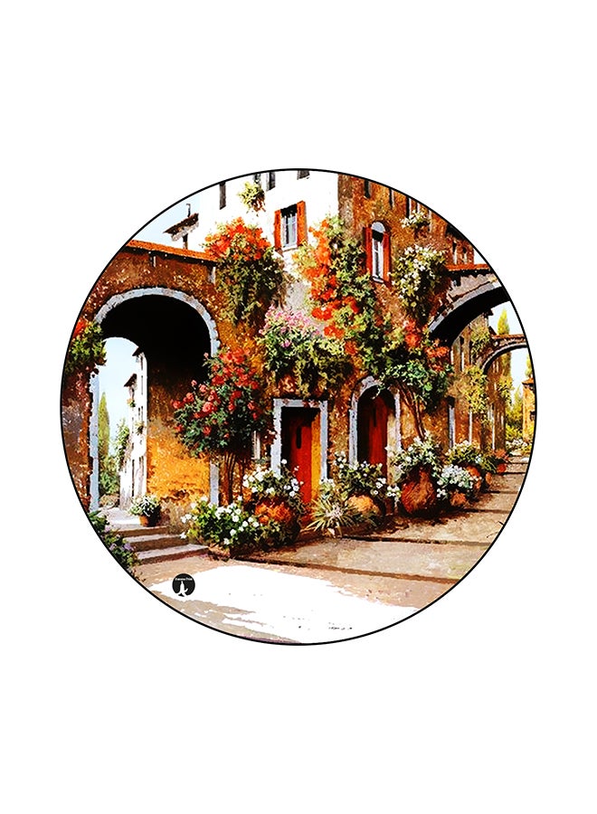 BP Vintage Art Printed Mouse Pad Multicolour