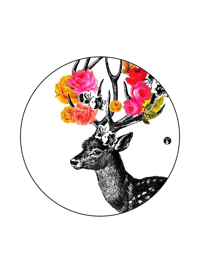 BP A Deer Round Mouse Pad Multicolour