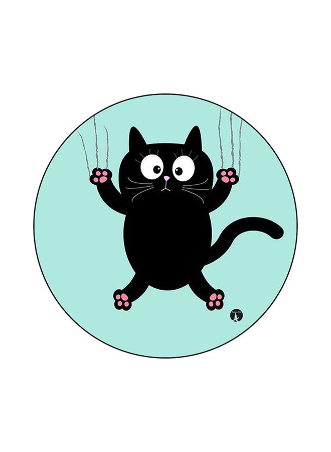 BP A Cat Round Mouse Pad Multicolour