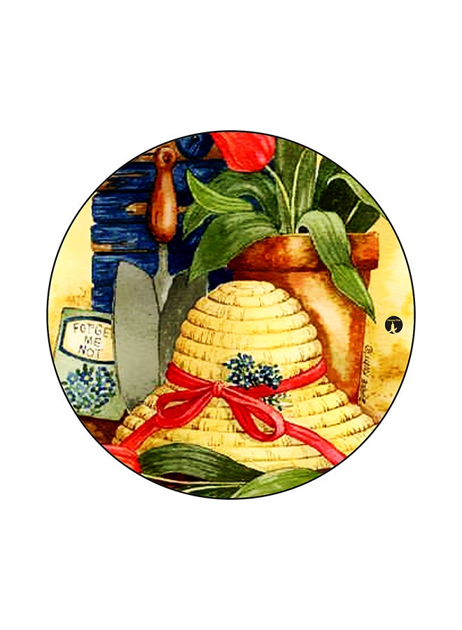 BP Vintage Art Printed Mouse Pad Multicolour