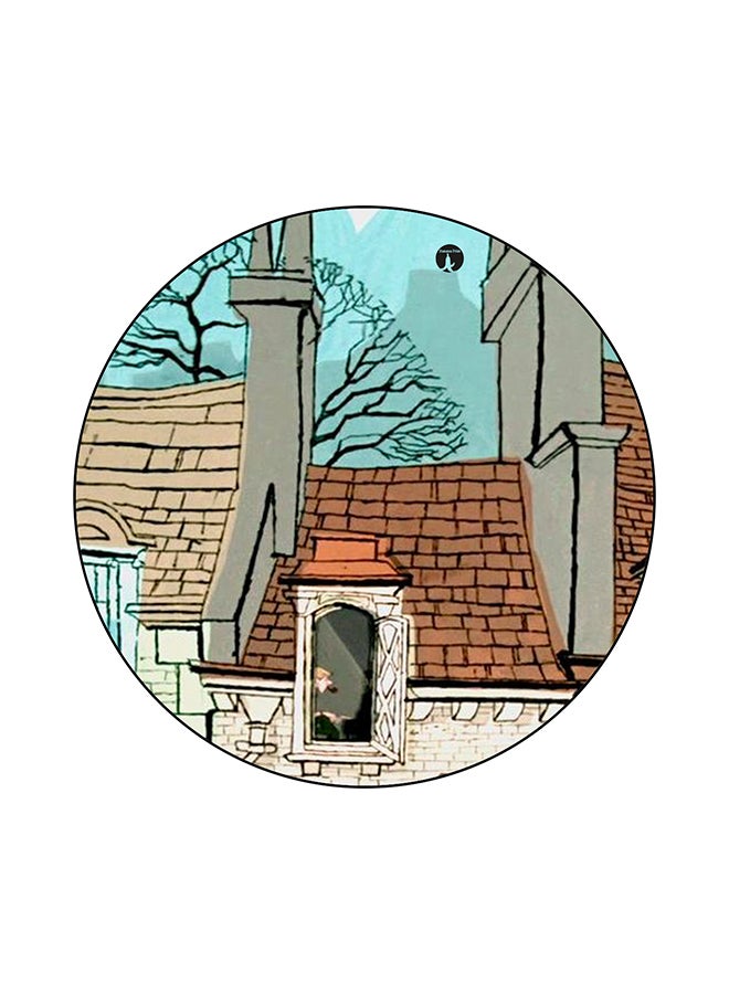 بي بي لوح ماوس مضاد للانزلاق ومزين بطباعة متعدد الألوان